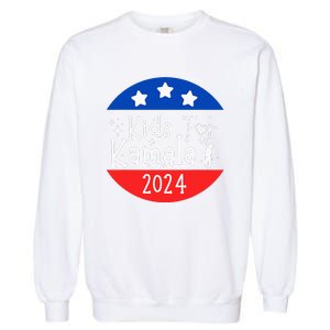 For Kamala President Love Kamala Harris Garment-Dyed Sweatshirt