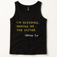 Funny Kung Pow Movie Quotes IM Bleeding Making Me Victor Tank Top