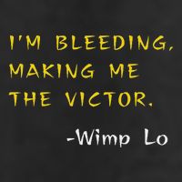 Funny Kung Pow Movie Quotes IM Bleeding Making Me Victor Golf Towel