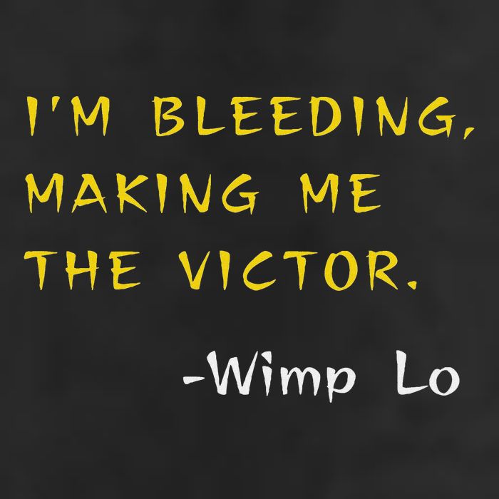 Funny Kung Pow Movie Quotes IM Bleeding Making Me Victor Golf Towel