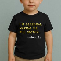 Funny Kung Pow Movie Quotes IM Bleeding Making Me Victor Toddler T-Shirt