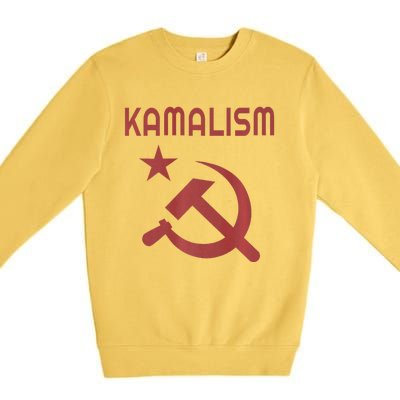 Funny Kamalism Pun Premium Premium Crewneck Sweatshirt