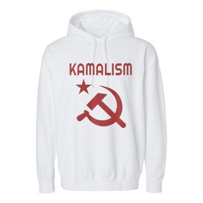 Funny Kamalism Pun Premium Garment-Dyed Fleece Hoodie