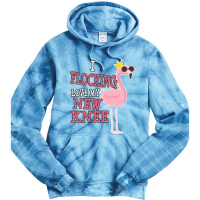 Funny Knee Replacement Surgery Get Well Tie Dye Hoodie