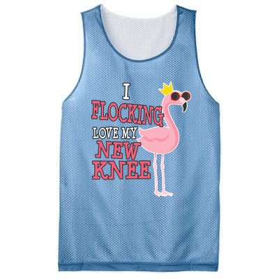 Funny Knee Replacement Surgery Get Well Mesh Reversible Basketball Jersey Tank