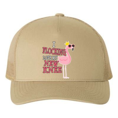 Funny Knee Replacement Surgery Get Well Yupoong Adult 5-Panel Trucker Hat