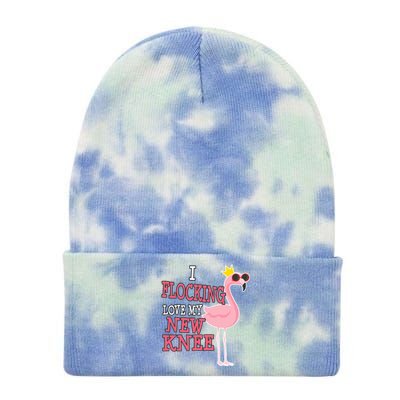 Funny Knee Replacement Surgery Get Well Tie Dye 12in Knit Beanie