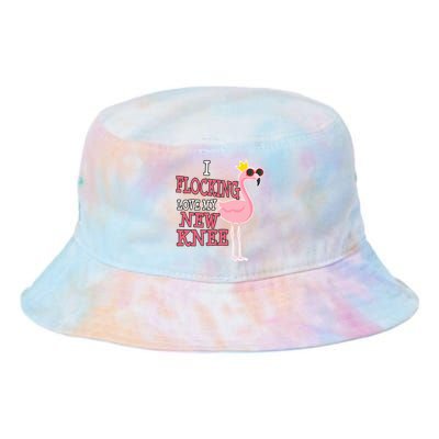 Funny Knee Replacement Surgery Get Well Tie Dye Newport Bucket Hat