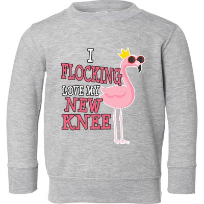 Funny Knee Replacement Surgery Get Well Toddler Sweatshirt