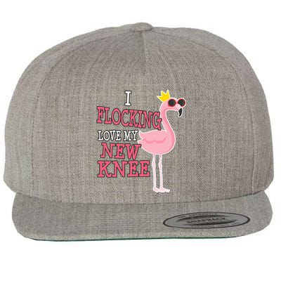 Funny Knee Replacement Surgery Get Well Wool Snapback Cap