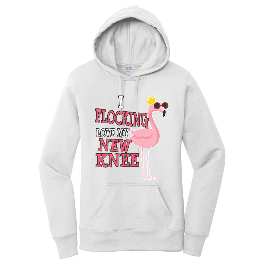 Funny Knee Replacement Surgery Get Well Women's Pullover Hoodie
