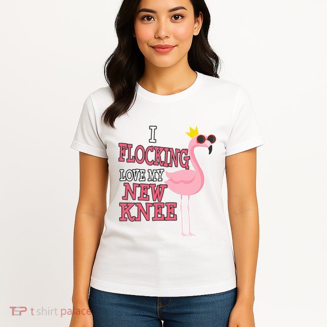 Funny Knee Replacement Surgery Get Well Womens T-Shirt