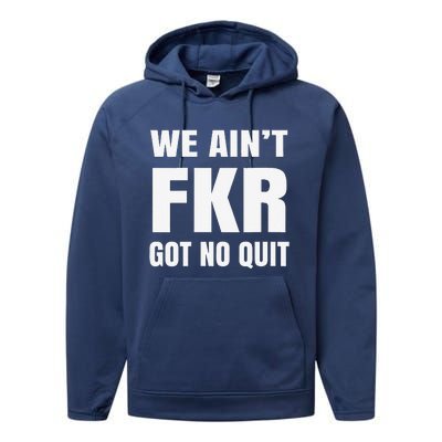 Free Karen Read We AinT Got No Quit Karen Read Performance Fleece Hoodie