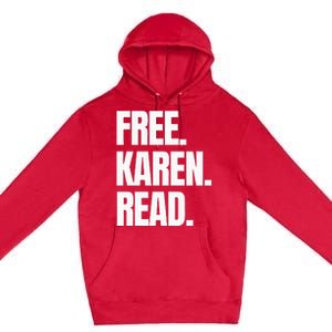 Free Karen Read On Pink 2024 Premium Pullover Hoodie