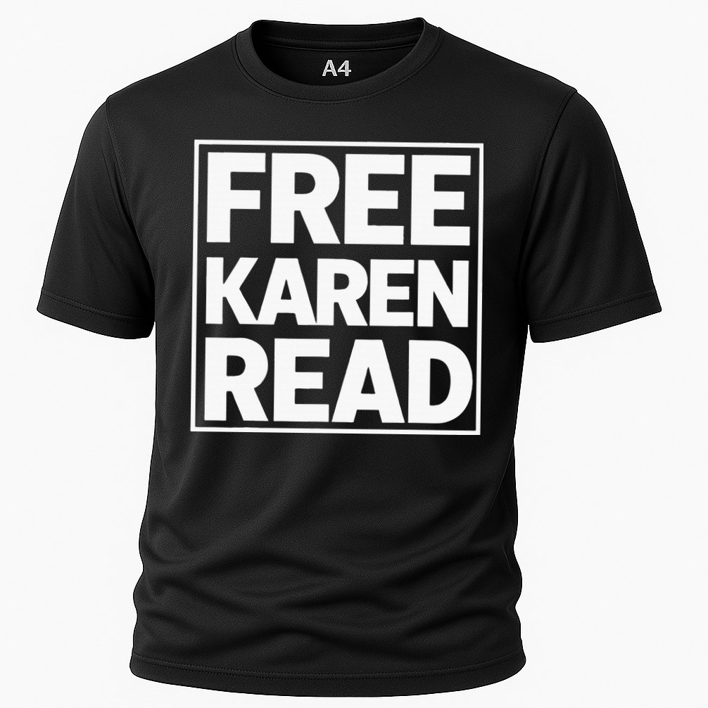 Free Karen Read Cooling Performance Crew T-Shirt