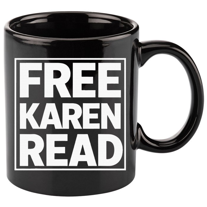 Free Karen Read 11oz C Handle Ceramic Mug