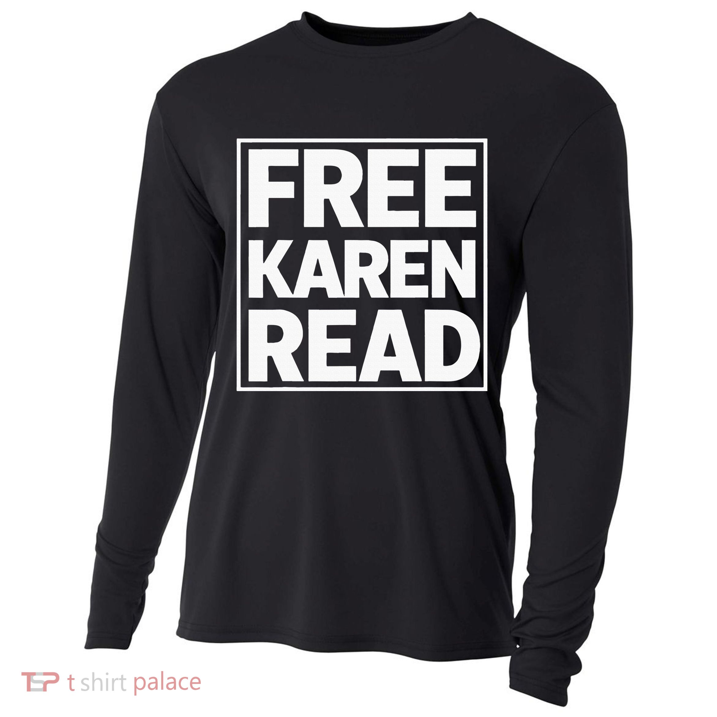 Free Karen Read Cooling Performance Long Sleeve Crew