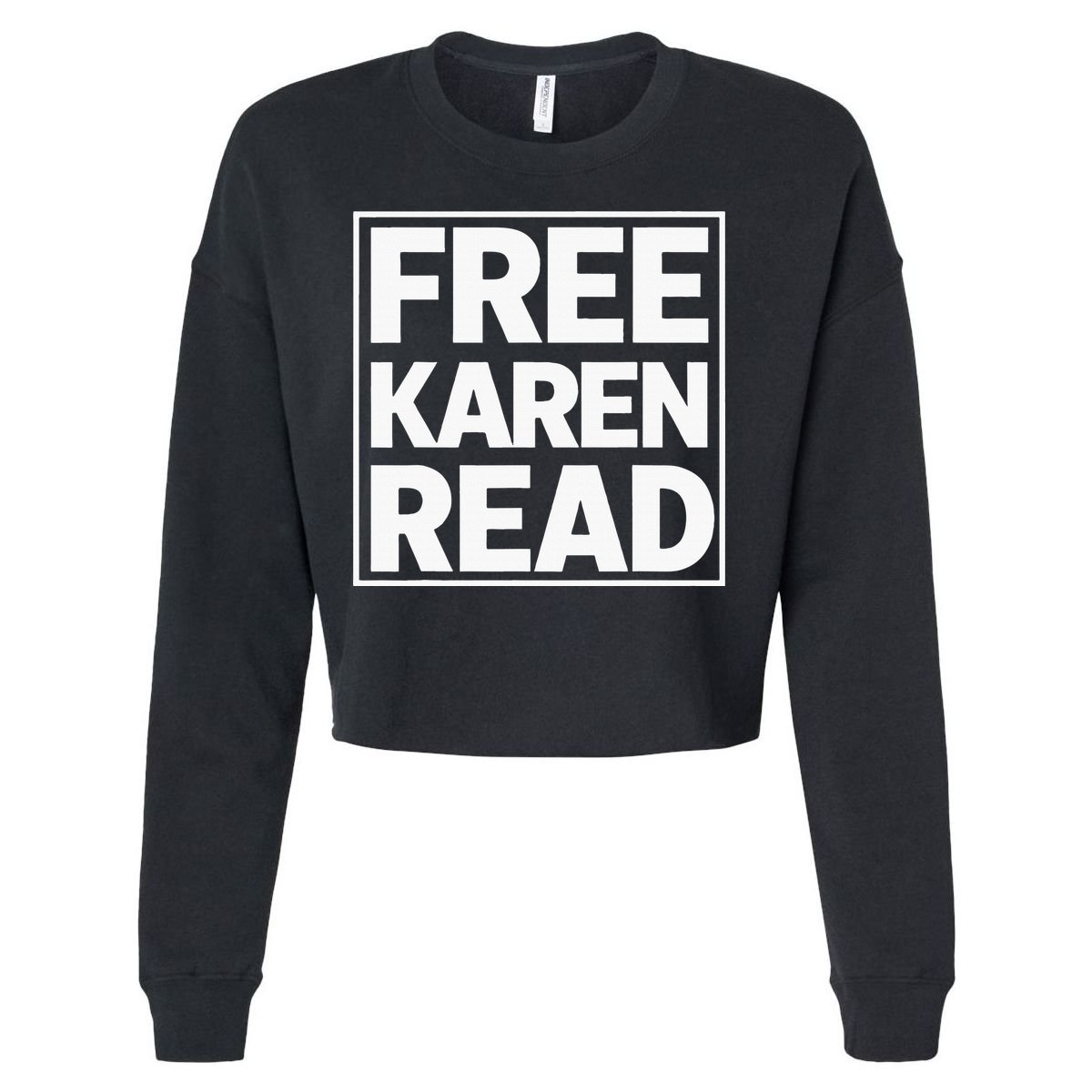 Free Karen Read Cropped Pullover Crew