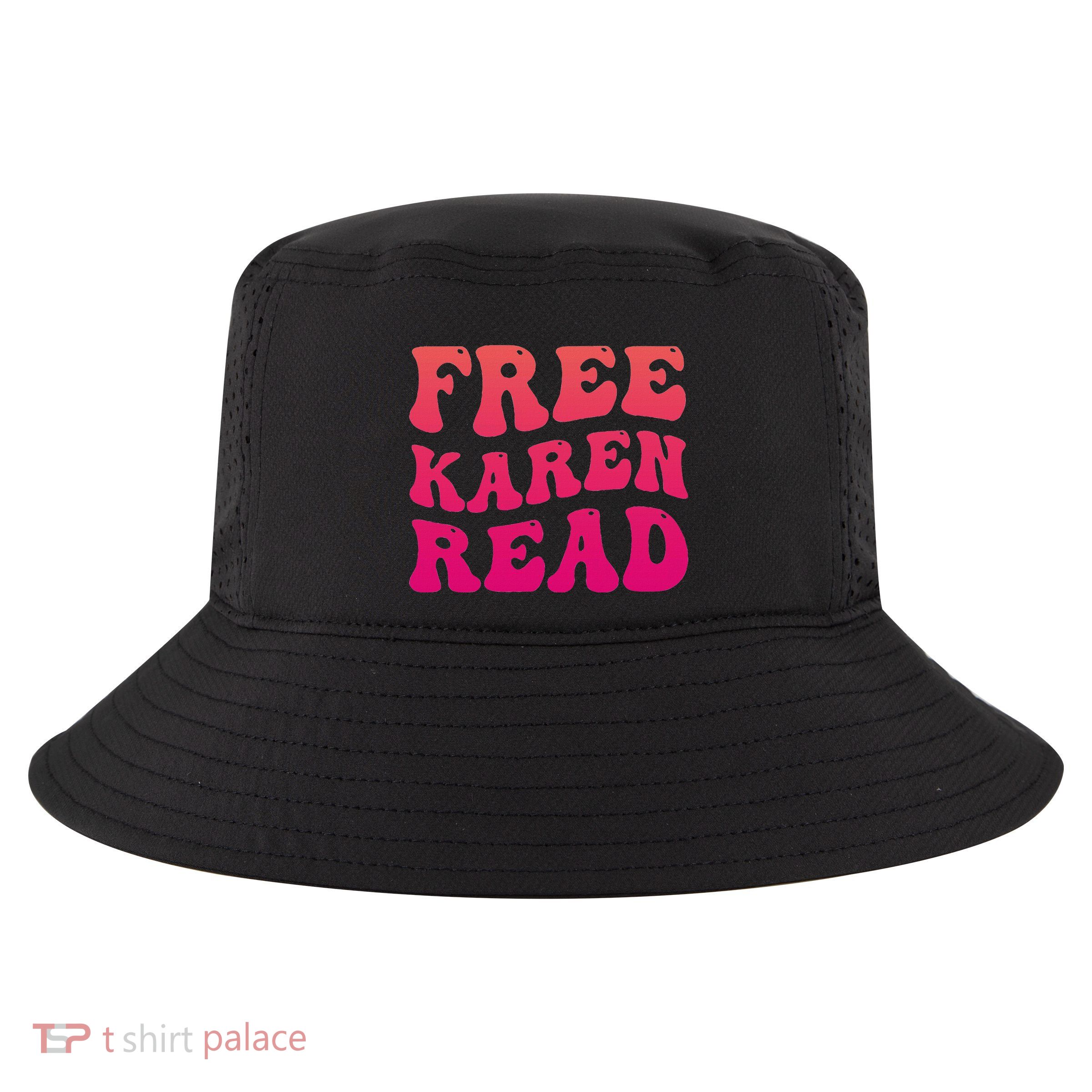 Free Karen Retro Groovy Funny Design Cool Comfort Performance Bucket Hat