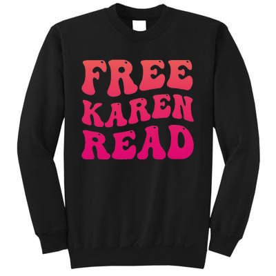 Free Karen Retro Groovy Funny Design Sweatshirt