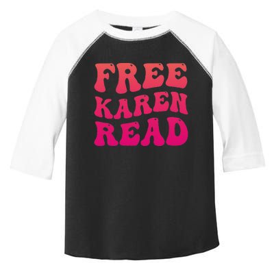 Free Karen Retro Groovy Funny Design Toddler Fine Jersey T-Shirt