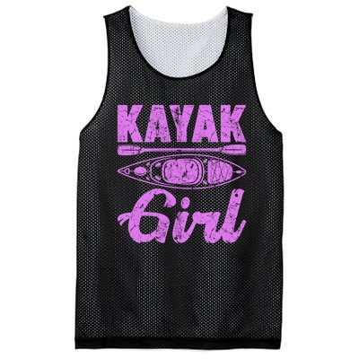 Funny Kayak Retro Distressed Kayaking Kayak Gift Mesh Reversible Basketball Jersey Tank