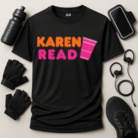 Free Karen Read Cooling Performance Crew T-Shirt