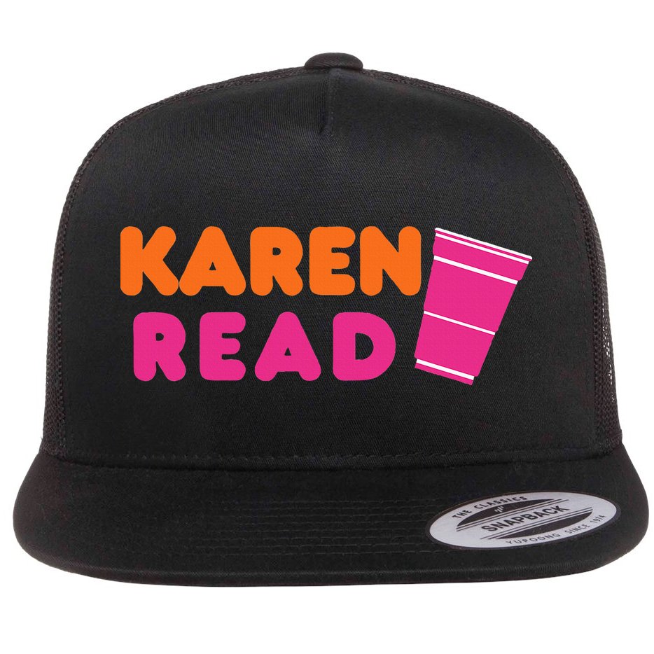 Free Karen Read Flat Bill Trucker Hat
