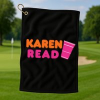 Free Karen Read Golf Towel