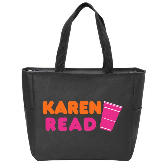 Free Karen Read Zip Tote Bag