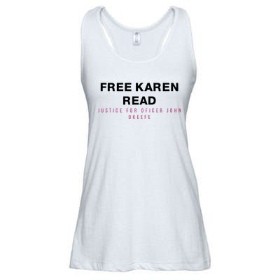 Free Karen Read Justice For Officer John OKeefe Ladies Essential Flowy Tank