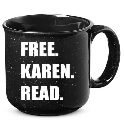 Free Karen Read 15oz Campfire Ceramic Mug