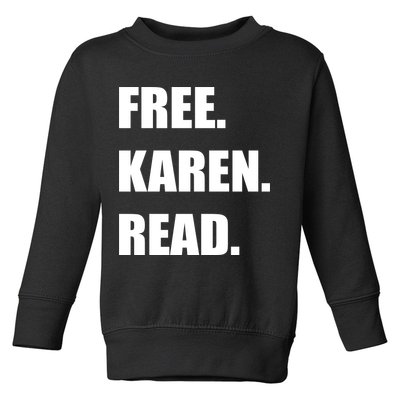 Free Karen Read Toddler Sweatshirt