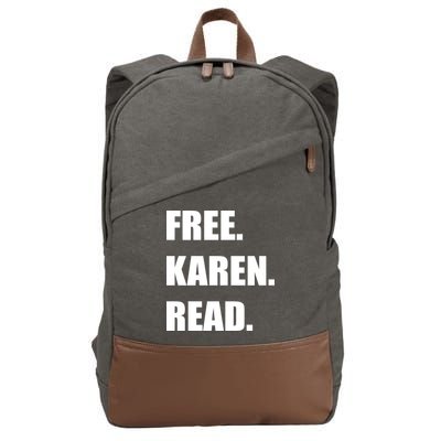 Free Karen Read Cotton Canvas Backpack