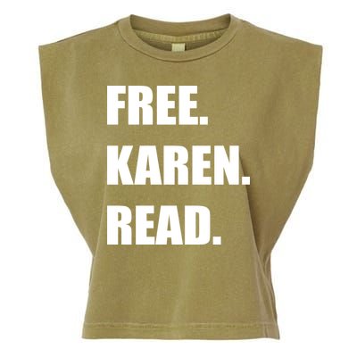 Free Karen Read Garment-Dyed Women's Muscle Tee