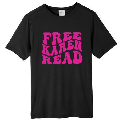 Free Karen Read Tall Fusion ChromaSoft Performance T-Shirt