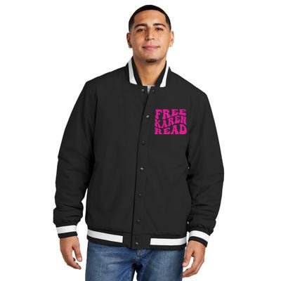 Free Karen Read Insulated Varsity Jacket