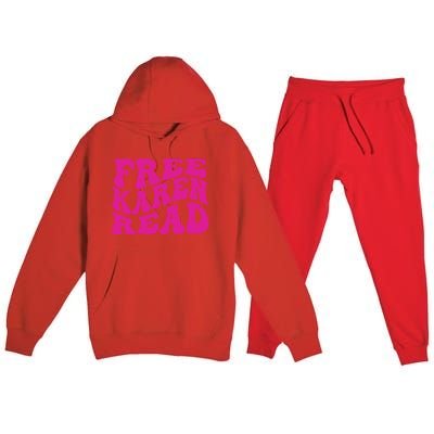 Free Karen Read Premium Hooded Sweatsuit Set