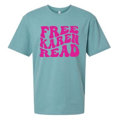 Free Karen Read Sueded Cloud Jersey T-Shirt