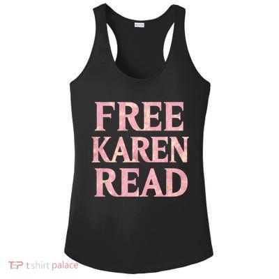 Free Karen Read Support Karen Read Ladies PosiCharge Competitor Racerback Tank