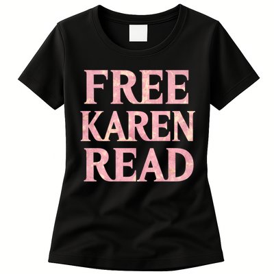 Free Karen Read Support Karen Read Womens T-Shirt