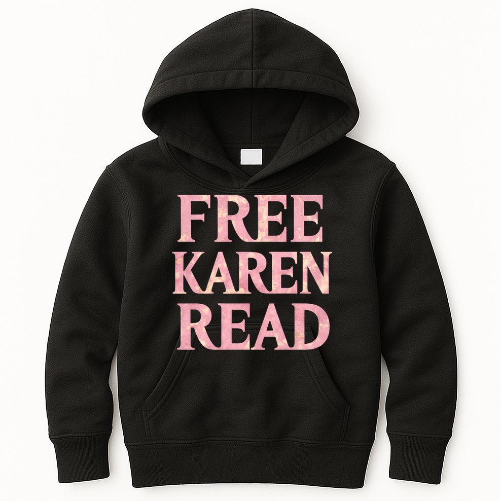 Free Karen Read Support Karen Read Kids Hoodie
