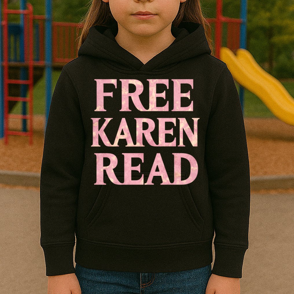 Free Karen Read Support Karen Read Kids Hoodie