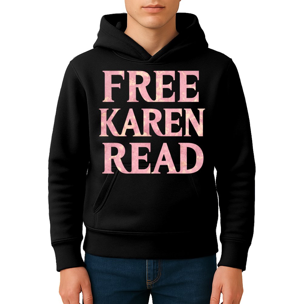 Free Karen Read Support Karen Read Kids Hoodie