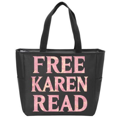 Free Karen Read Support Karen Read Zip Tote Bag