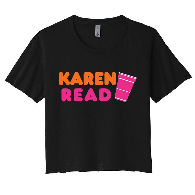 Free Karen Read Women's Crop Top Tee