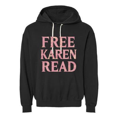 Free Karen Read Garment-Dyed Fleece Hoodie