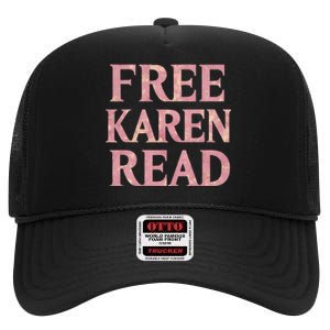 Free Karen Read High Crown Mesh Back Trucker Hat