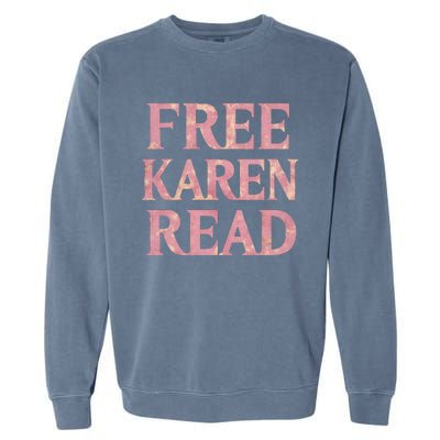 Free Karen Read Garment-Dyed Sweatshirt