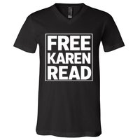 Free Karen Read V-Neck T-Shirt